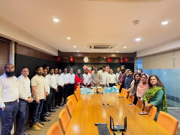 CELEBRATING BIRTHDAY OF CEO