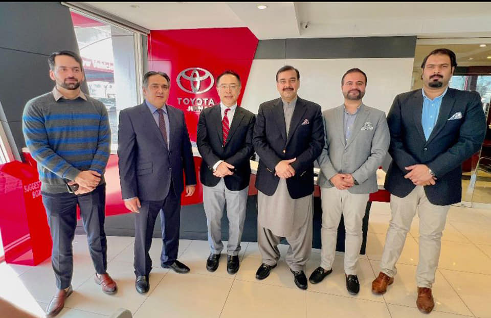 Thank Mr Shingi Yanagi Vice President Indus Motor Company Limited