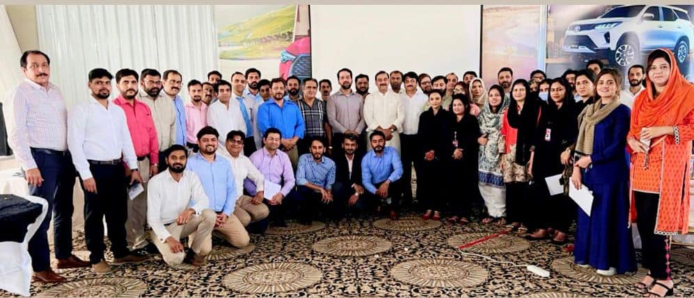TWSM conducted by IMC (Central Region) at Toyota Jinnah Motors